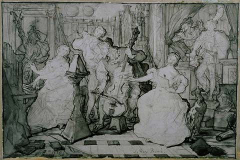(Ferdinand-Victor-Eug¨¨ne Delacroix (1798 - 1863) (French)-Le Roy Ren¨