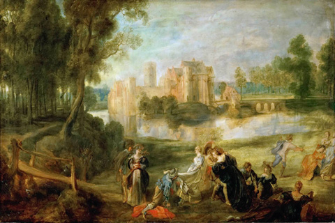 (Peter Paul Rubens -- Palace Garden)