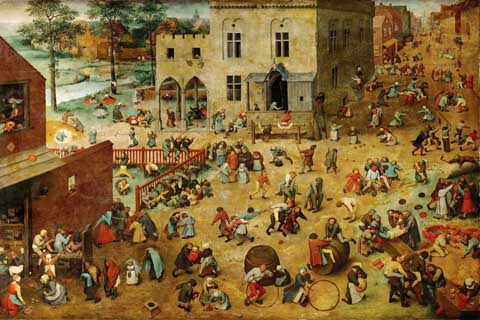 (Brueghel, Pieter The Elder -- Игры детей)