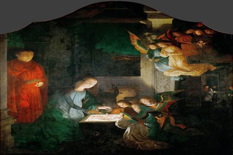 (Michael Sittow (c. 1468-1525 or 1526) -- Nativity)