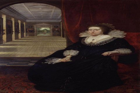 (Alathea, Countess of Arundel and Surrey by Daniel Mytens)