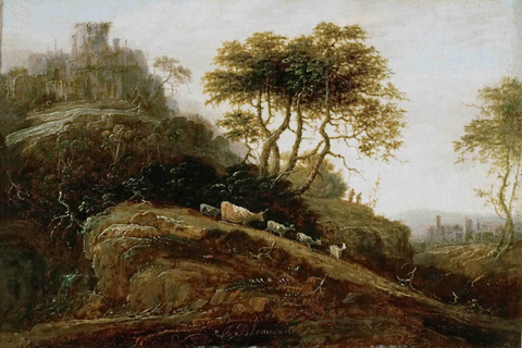 (Adriaen Bloemaert (1609-1666) -- Mountain Landscape)