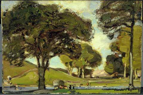 (Gardner Symons (1863 - 1930) (American)-Landscape)