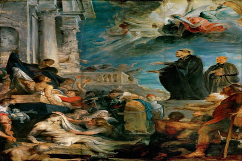 (Peter Paul Rubens -- Miracle of Saint Francis Xavier)