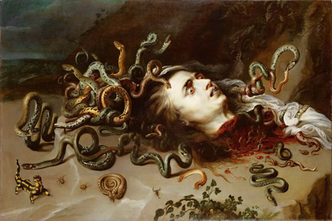 (Peter Paul Rubens -- Head of Medusa)