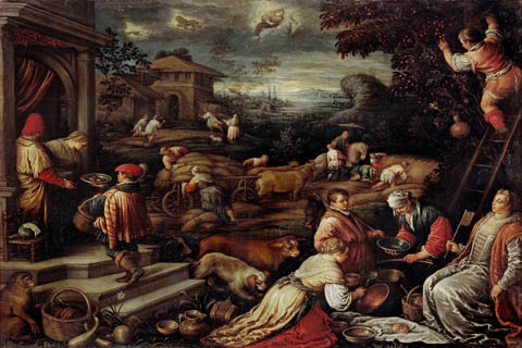 (Francesco Bassano II (1549-1592) -- Summer)GH