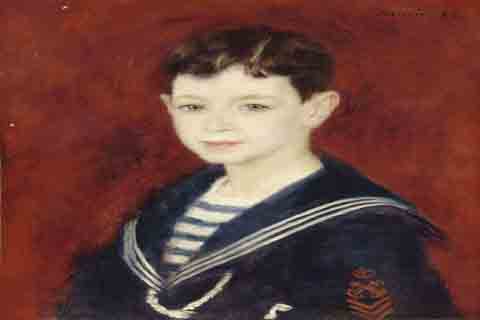 (Auguste Renoir Fernand Halphen as a Boy)