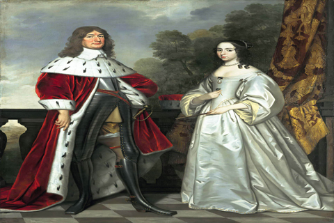 (Gerrit van Honthorst - Double Portrait of Friedrich Wilhelm I and Louise Henriette)
