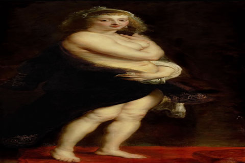 (Peter Paul Rubens -- Hйlиne Fourment in a Fur Coat)