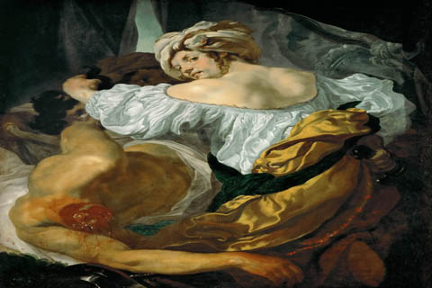 (Johann Liss -- Judith with the head of Holofernes)