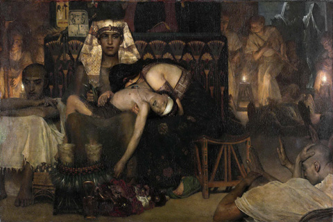 (Alma Tadema Lawrence De dood van de eerstgeborene van de Farao 1872.jpeg)