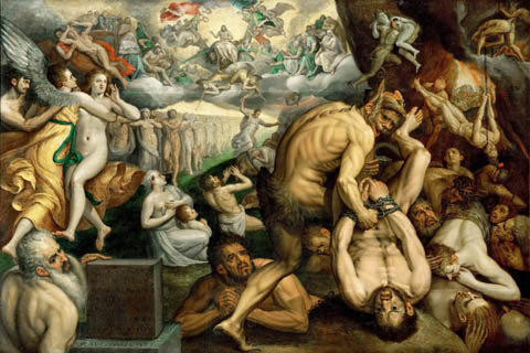 (Frans Floris the elder -- Last Judgment)