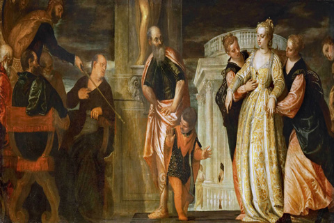 (Paolo Veronese -- Esther before Ahasuerus)