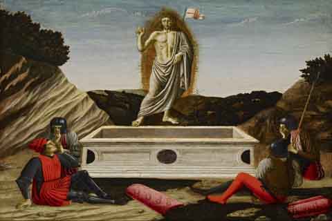 《复活》-弗朗西斯科·波提奇(Francesco Botticini - The Resurrection, c.1465-1470)GH