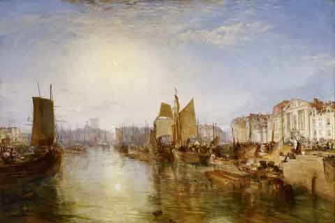 (Joseph Mallord William Turner - The Harbor of Dieppe, 1826)