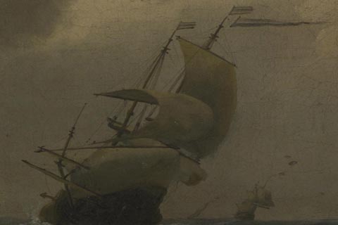 《航行在强风中的荷兰小船》(航行在强风中的荷兰小船)GH