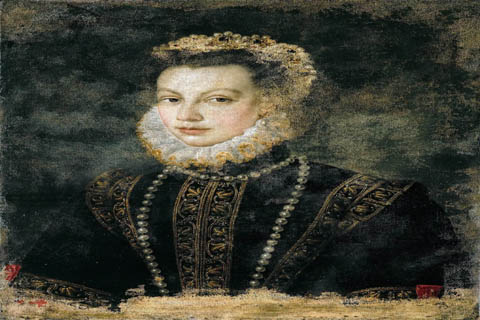 (Anguissola,Sofonisba -- Isabella of Valois (1545-1568))