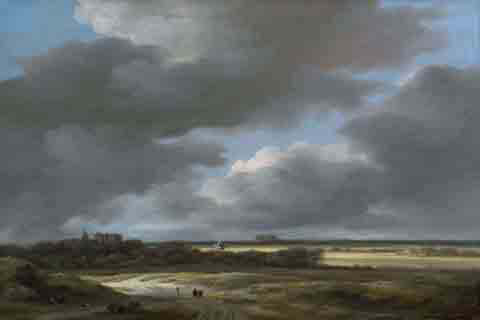 (Jacob Isaacksz van Ruisdael View of Alkmaar)