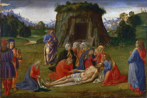 (Cosimo Rosselli Italian (active Florence) 1439-1507 Lamentation.tif)