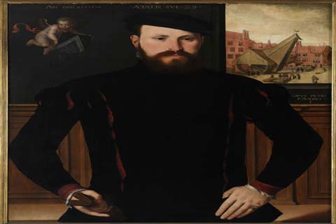 (Pieter Pourbus - Portrait of Jan van Eyewerve)