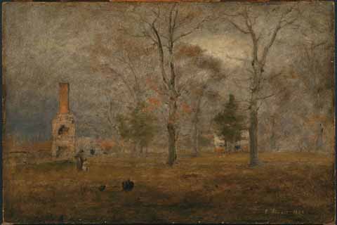 (George Inness (1825–1894)-Gray Day, Goochland)
