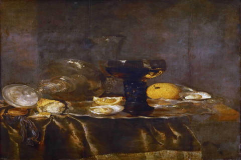 (Abraham van Beveren (1620-1690) -- Breakfast Still Life)