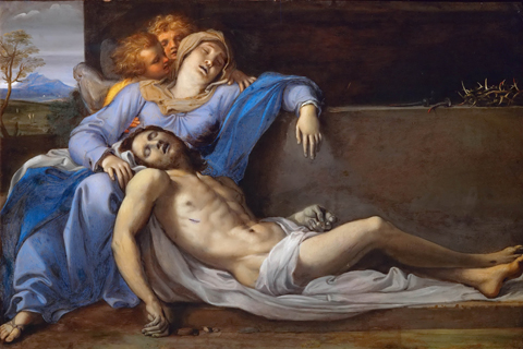 (Annibale Carracci (1560-1609) --  Pieta)