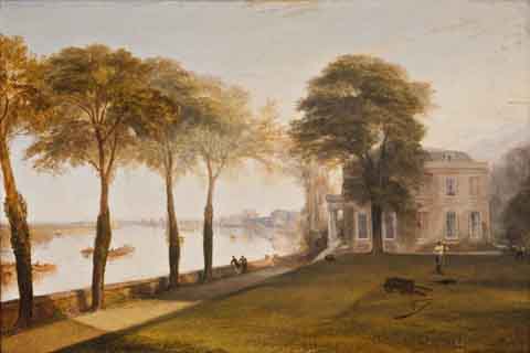 (Joseph Mallord William Turner - Mortlake Terrace, Early Summer Morning, 1826)