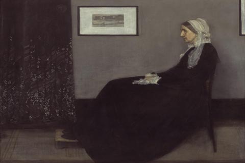 (James Abbott McNeill Whistler Portrait of the Artist's Mother)