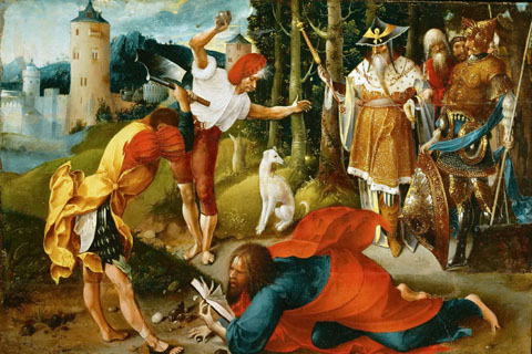 (Jan de Beer (c. 1475-before 1536) -- Martyrdom of Saint Matthew)