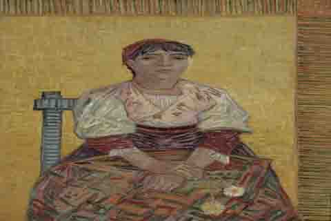 (Vincent van Gogh The Italian Woman)