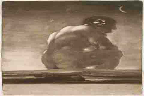 (Francisco Goya y Lucientes Seated Giant)