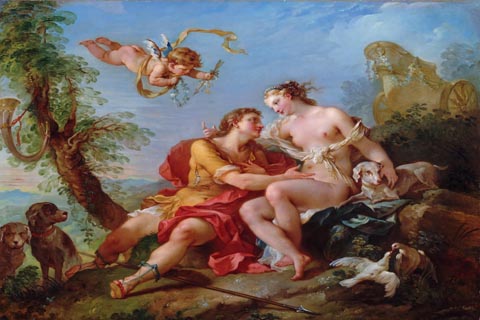 (Charles-Joseph Natoire French 1700-1777 Venus and Adonis.tif)