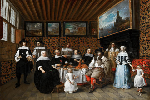 (Gillis van Tilborgh - Family Portrait)