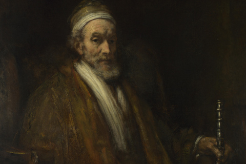 雅各伯之旅的肖像-伦勃朗·哈尔曼松·凡·莱因-荷兰
