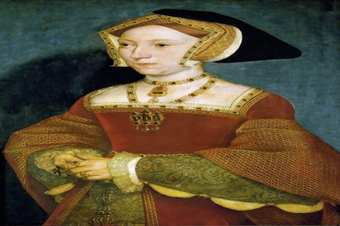 (Hans Holbein the Younger (1497 or 1498-1543) -- Jane Seymour)