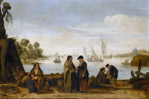 (Arentsz. Arent Rivierlandschap met zigeuners. 1625 - 1631.jpeg)