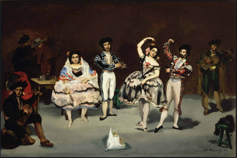 (Édouard Manet (1832–1883)-Spanish Ballet)