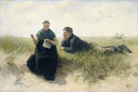 (Artz David Adolph Constant Jongen en meisje in het duin. 1870-1890.jpeg)