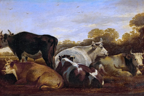 (Cornelis Saftleven (1607-1681) -- Cows)