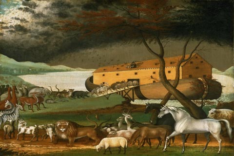 (Edward Hicks American 1780-1849 Noah’s Ark.tif)