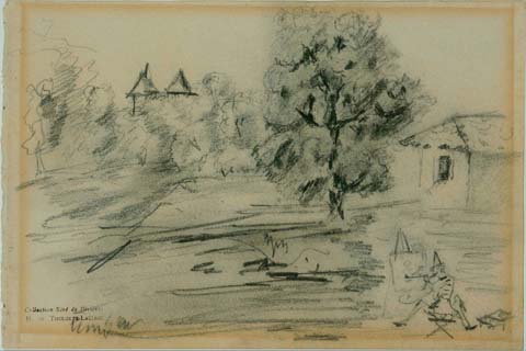 (Henri de Toulouse-Lautrec (1864–1901)-The Painter Before His Subject)
