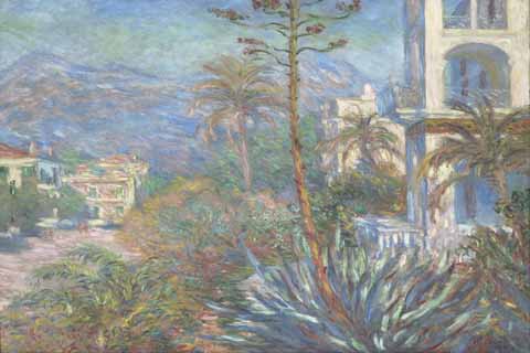 (Claude Monet Villas at Bordighera)