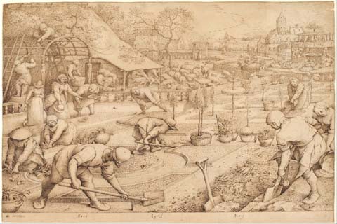 (Pieter Brueghel the Elder (1526-1530–1569)-Spring, 1565)