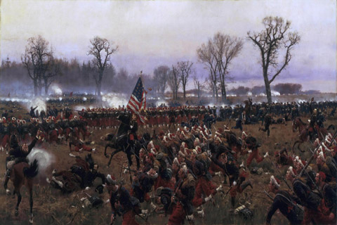 《1862年12月13日弗雷德里克斯堡战役》(Carl R?chling German 1855-1920 The Battle of Fredericksburg December 13 1862.tif)