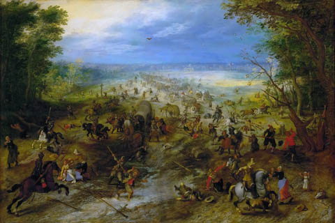 (Brueghel, Jan The Elder (1568-1625) -- Засада)