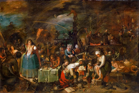 (Frans Francken II -- Witches AsseMly)