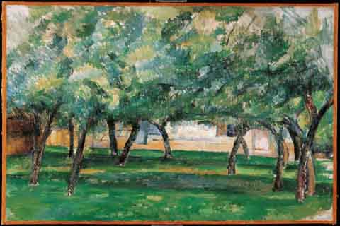 (Paul Cézanne (1839–1906)-Farm in Normandy, c. 1885-86)