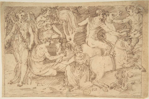 (Anonymous Drawing of Bas Relief)