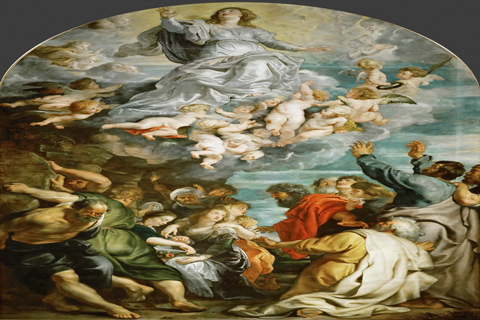 (Peter Paul Rubens -- Assumption of Saint Mary)
